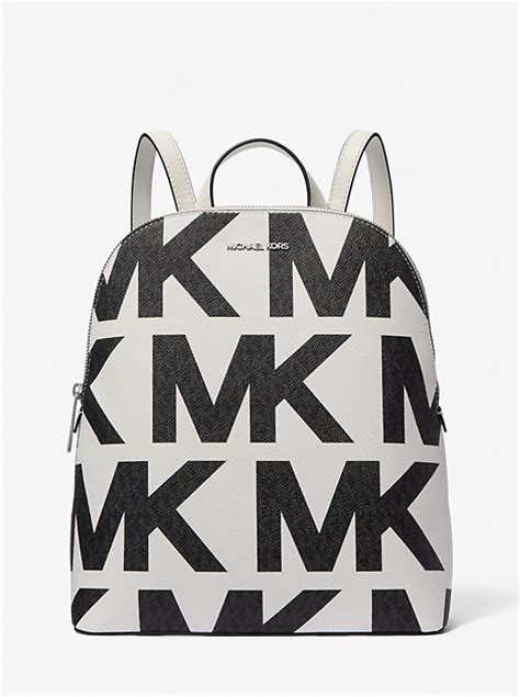 michael kors cindy bag large|Cindy Large Graphic Logo Backpack .